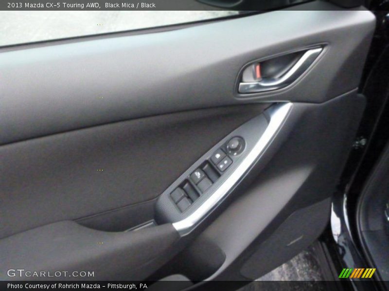 Black Mica / Black 2013 Mazda CX-5 Touring AWD