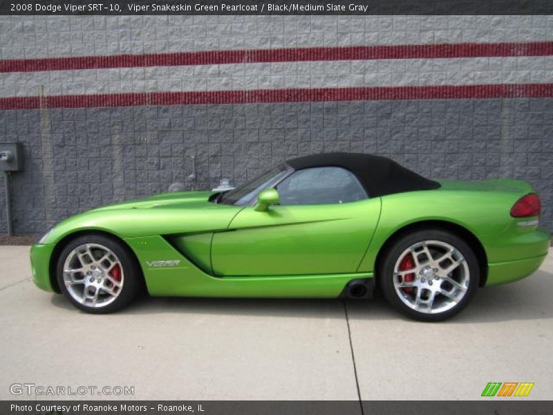  2008 Viper SRT-10 Viper Snakeskin Green Pearlcoat