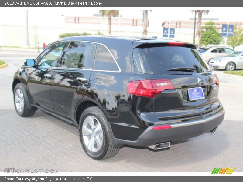 Crystal Black Pearl / Ebony 2013 Acura MDX SH-AWD