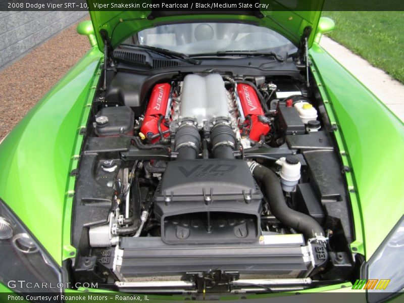  2008 Viper SRT-10 Engine - 8.4 Liter OHV 20-Valve VVT V10