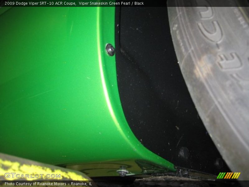 Viper Snakeskin Green Pearl / Black 2009 Dodge Viper SRT-10 ACR Coupe