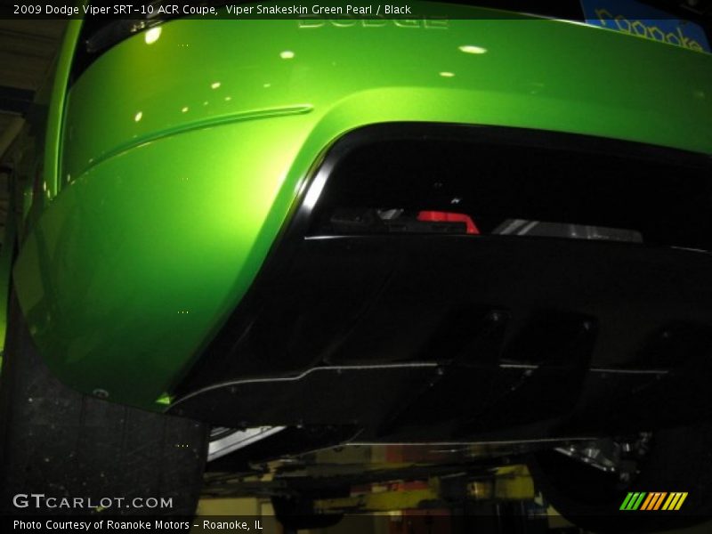 Viper Snakeskin Green Pearl / Black 2009 Dodge Viper SRT-10 ACR Coupe