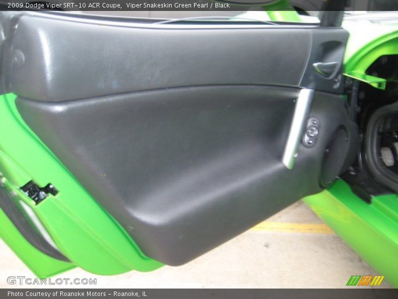 Door Panel of 2009 Viper SRT-10 ACR Coupe