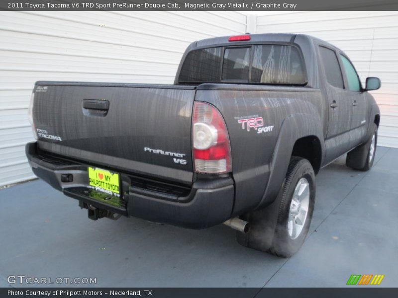 Magnetic Gray Metallic / Graphite Gray 2011 Toyota Tacoma V6 TRD Sport PreRunner Double Cab