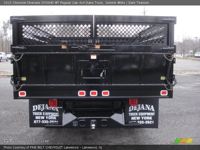 Summit White / Dark Titanium 2013 Chevrolet Silverado 3500HD WT Regular Cab 4x4 Stake Truck