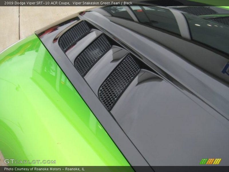 Viper Snakeskin Green Pearl / Black 2009 Dodge Viper SRT-10 ACR Coupe
