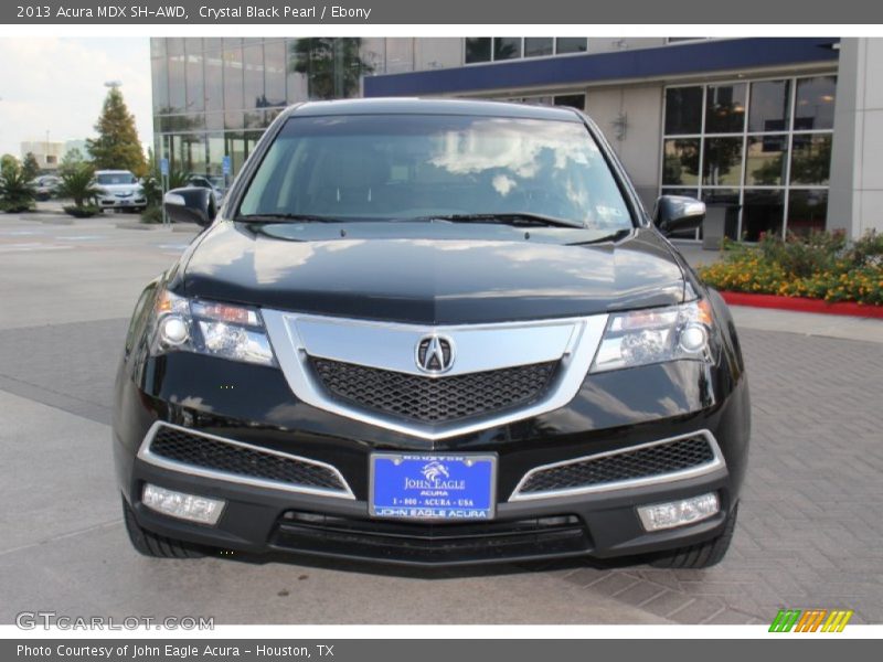 Crystal Black Pearl / Ebony 2013 Acura MDX SH-AWD