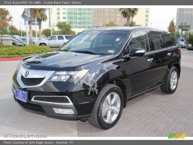 Crystal Black Pearl / Ebony 2013 Acura MDX SH-AWD