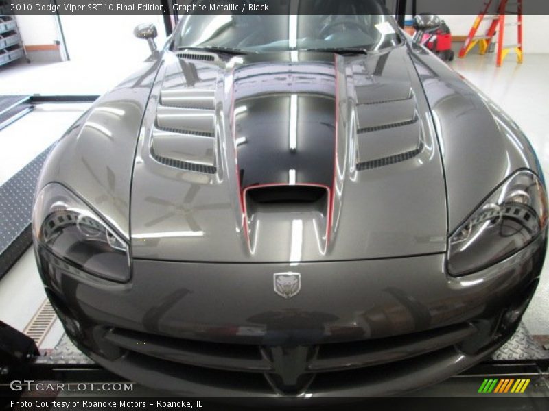 Graphite Metallic / Black 2010 Dodge Viper SRT10 Final Edition