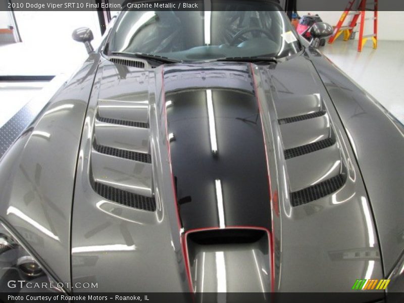 Graphite Metallic / Black 2010 Dodge Viper SRT10 Final Edition