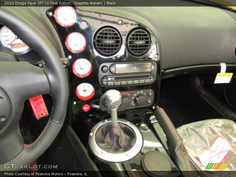 Graphite Metallic / Black 2010 Dodge Viper SRT10 Final Edition