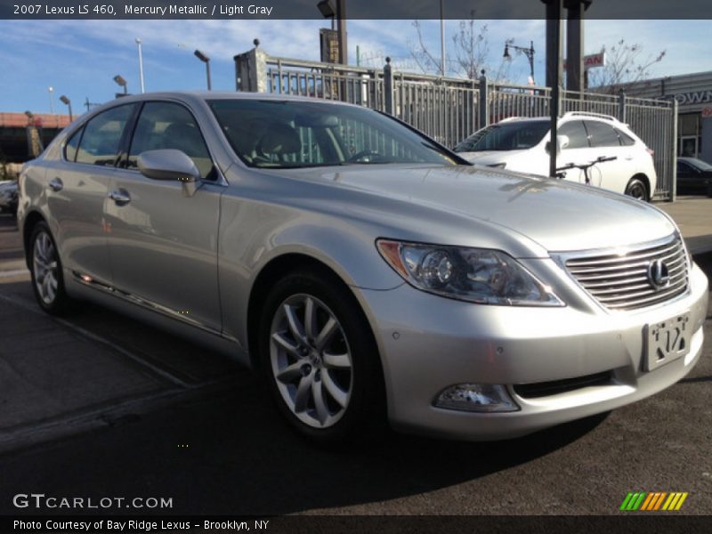 Mercury Metallic / Light Gray 2007 Lexus LS 460