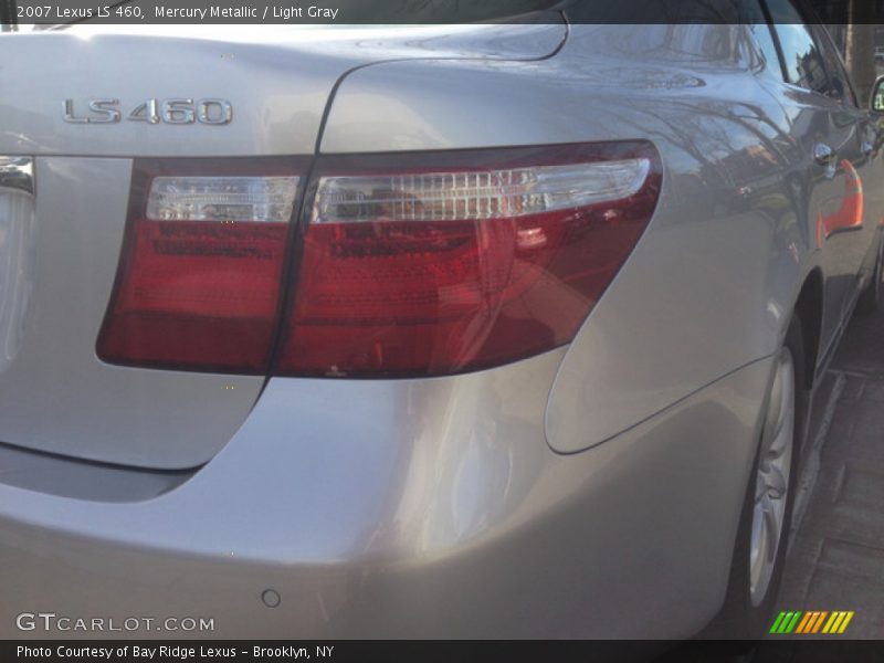 Mercury Metallic / Light Gray 2007 Lexus LS 460