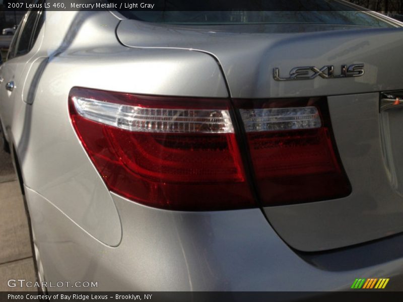 Mercury Metallic / Light Gray 2007 Lexus LS 460