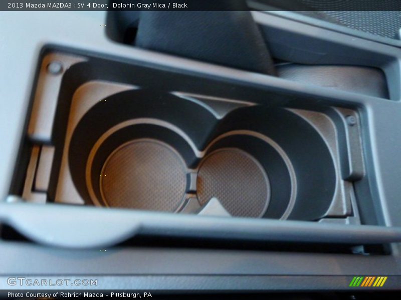 Dolphin Gray Mica / Black 2013 Mazda MAZDA3 i SV 4 Door