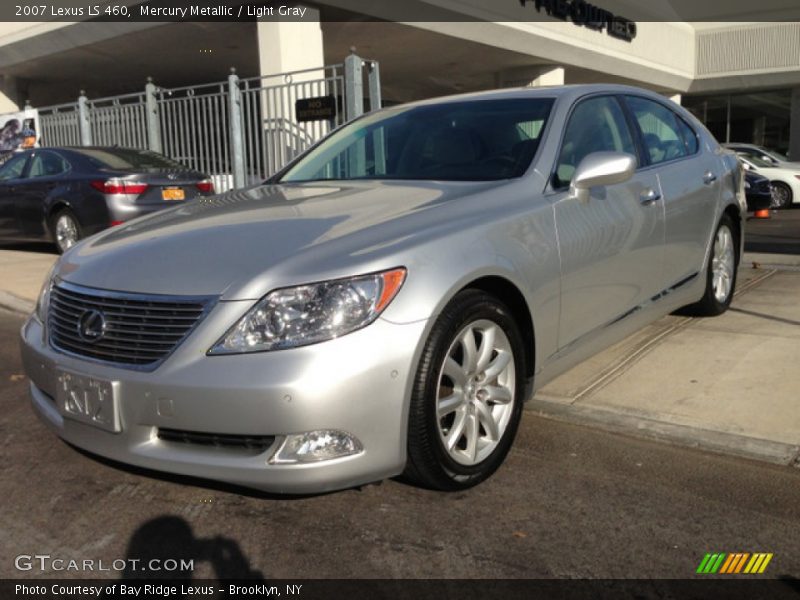 Mercury Metallic / Light Gray 2007 Lexus LS 460