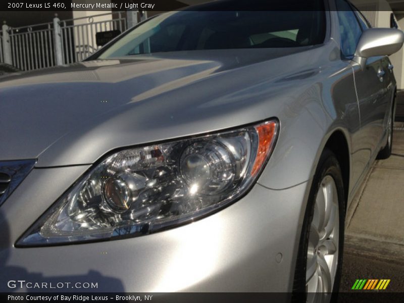 Mercury Metallic / Light Gray 2007 Lexus LS 460