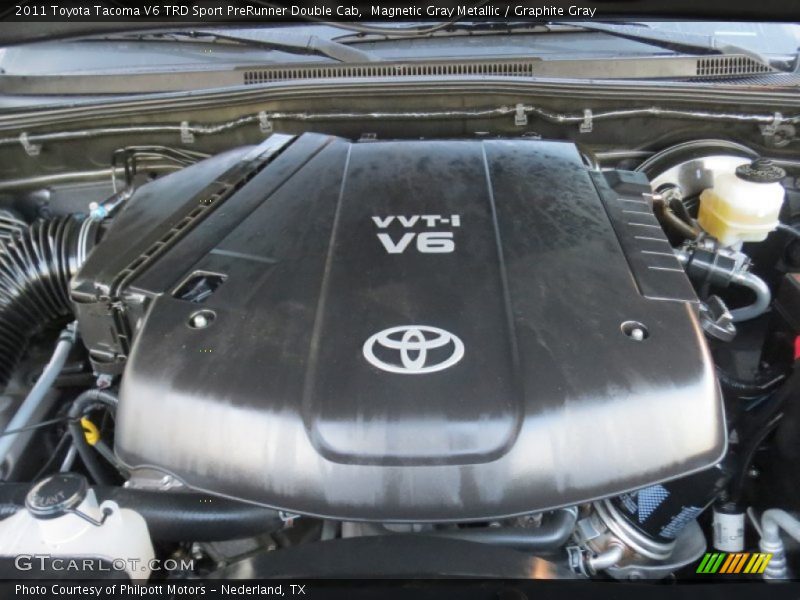 Magnetic Gray Metallic / Graphite Gray 2011 Toyota Tacoma V6 TRD Sport PreRunner Double Cab