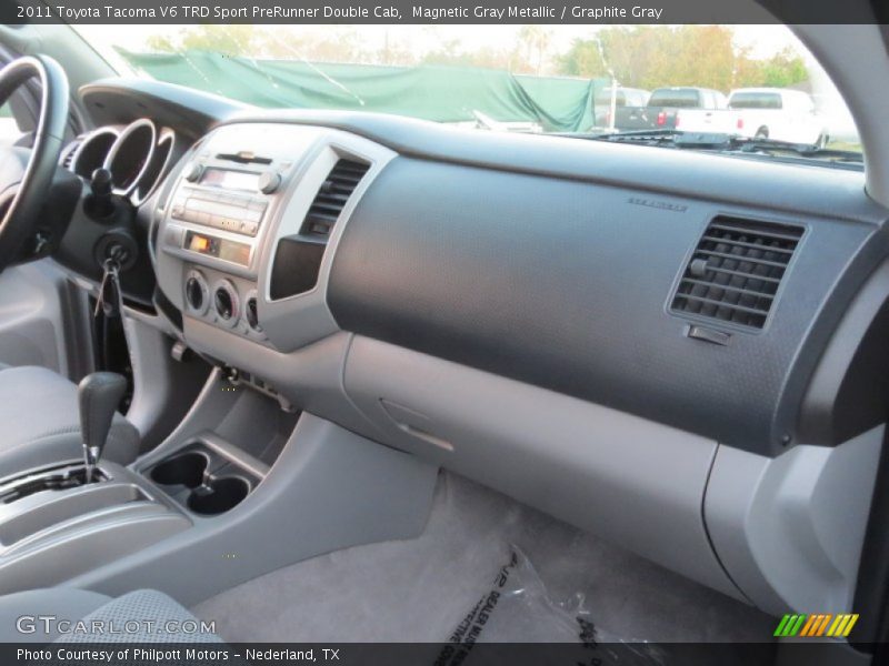 Magnetic Gray Metallic / Graphite Gray 2011 Toyota Tacoma V6 TRD Sport PreRunner Double Cab