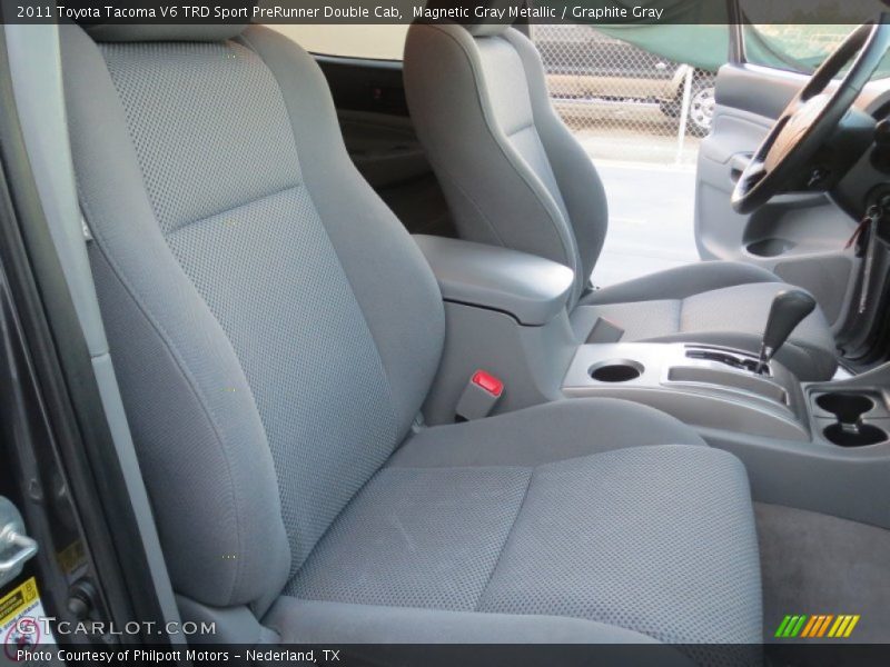 Magnetic Gray Metallic / Graphite Gray 2011 Toyota Tacoma V6 TRD Sport PreRunner Double Cab