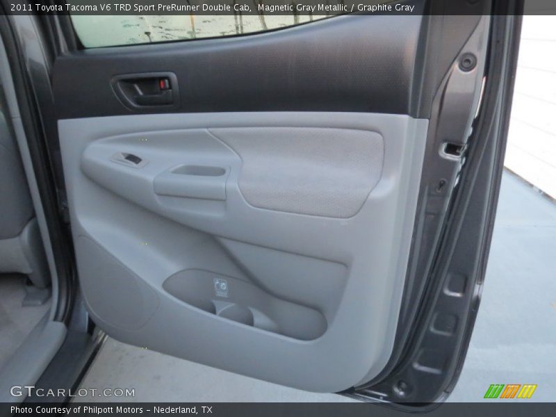 Magnetic Gray Metallic / Graphite Gray 2011 Toyota Tacoma V6 TRD Sport PreRunner Double Cab