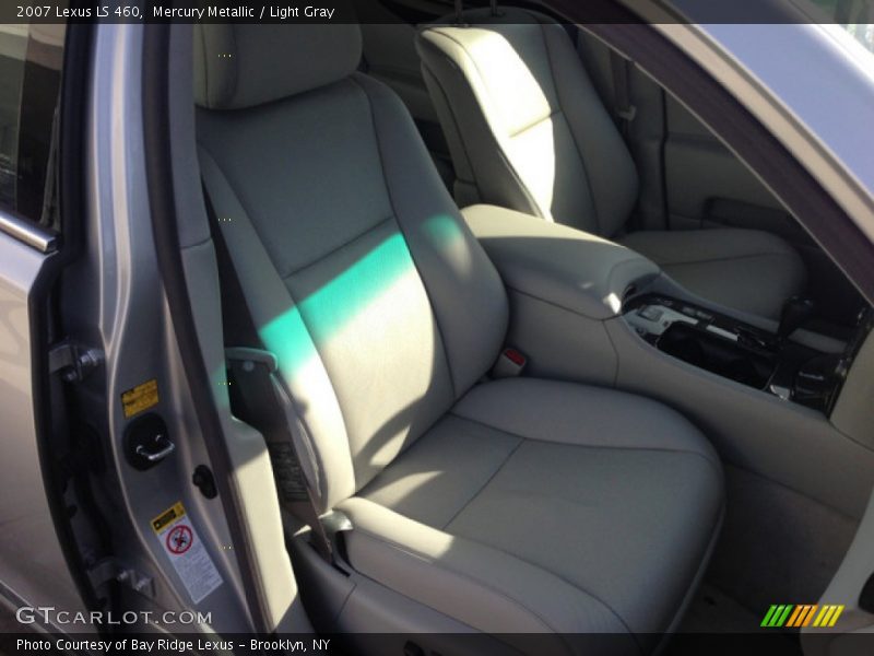 Mercury Metallic / Light Gray 2007 Lexus LS 460