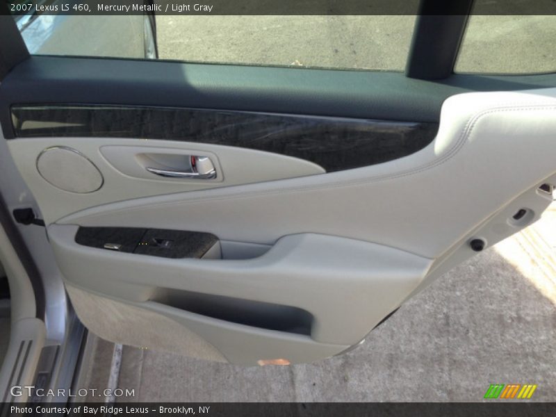 Mercury Metallic / Light Gray 2007 Lexus LS 460