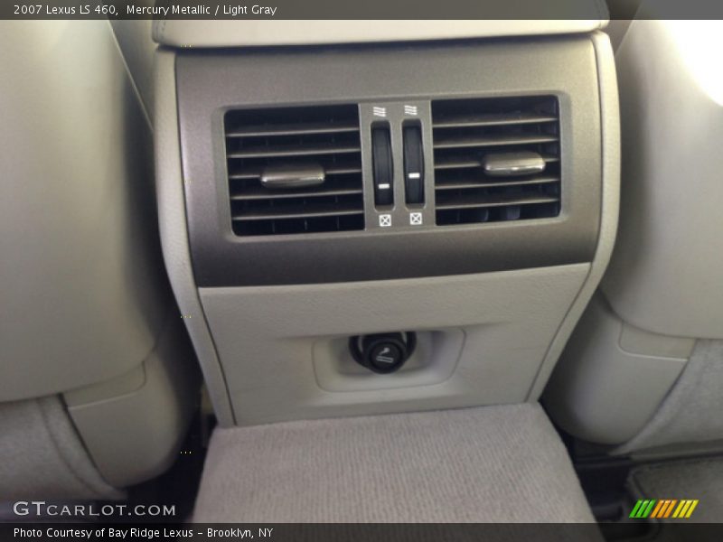Mercury Metallic / Light Gray 2007 Lexus LS 460