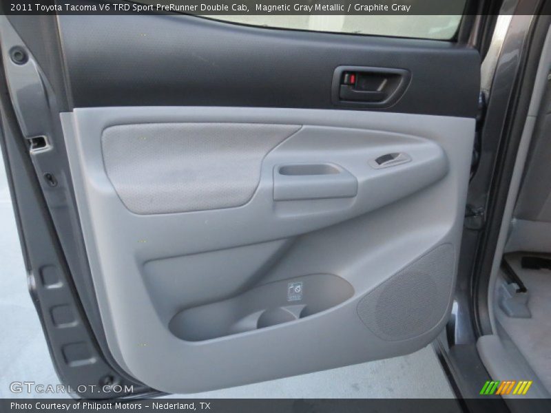Magnetic Gray Metallic / Graphite Gray 2011 Toyota Tacoma V6 TRD Sport PreRunner Double Cab