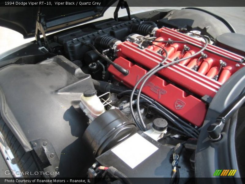  1994 Viper RT-10 Engine - 8.0 Liter OHV 20-Valve V10