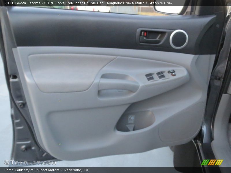 Magnetic Gray Metallic / Graphite Gray 2011 Toyota Tacoma V6 TRD Sport PreRunner Double Cab