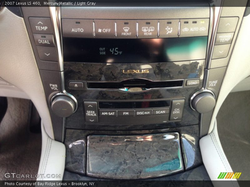 Mercury Metallic / Light Gray 2007 Lexus LS 460