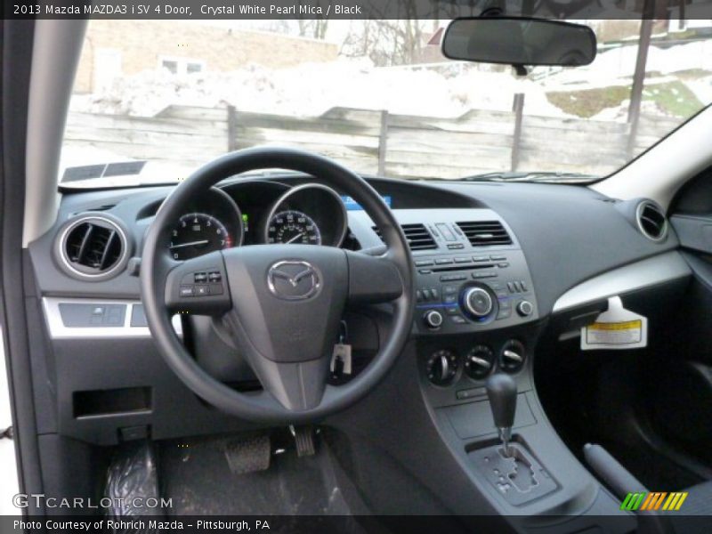 Dashboard of 2013 MAZDA3 i SV 4 Door