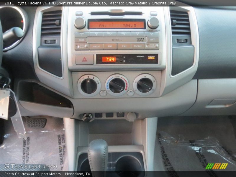 Magnetic Gray Metallic / Graphite Gray 2011 Toyota Tacoma V6 TRD Sport PreRunner Double Cab