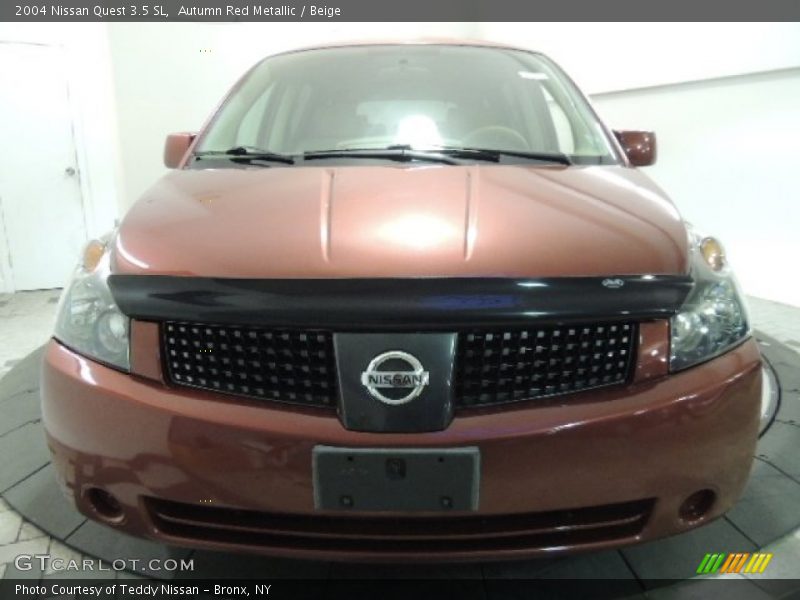 Autumn Red Metallic / Beige 2004 Nissan Quest 3.5 SL
