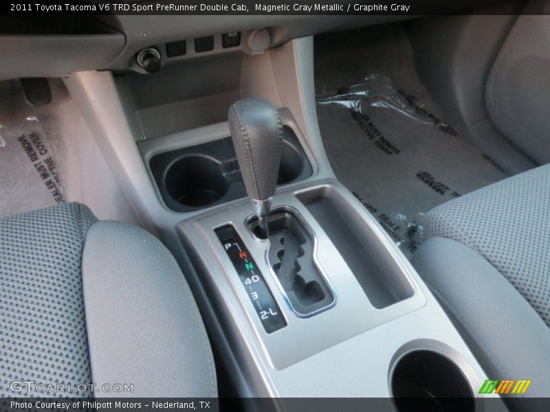 Magnetic Gray Metallic / Graphite Gray 2011 Toyota Tacoma V6 TRD Sport PreRunner Double Cab
