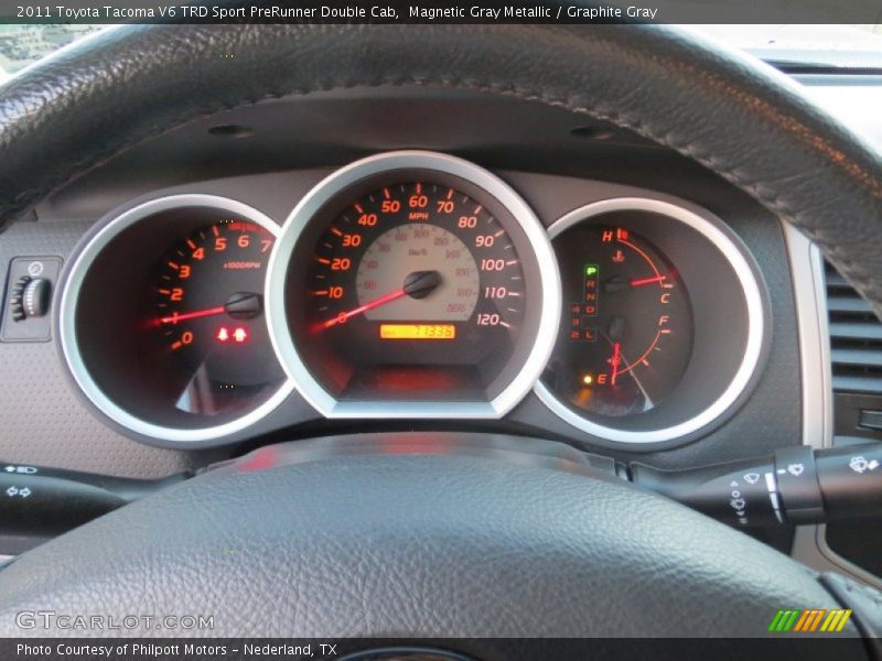 Magnetic Gray Metallic / Graphite Gray 2011 Toyota Tacoma V6 TRD Sport PreRunner Double Cab