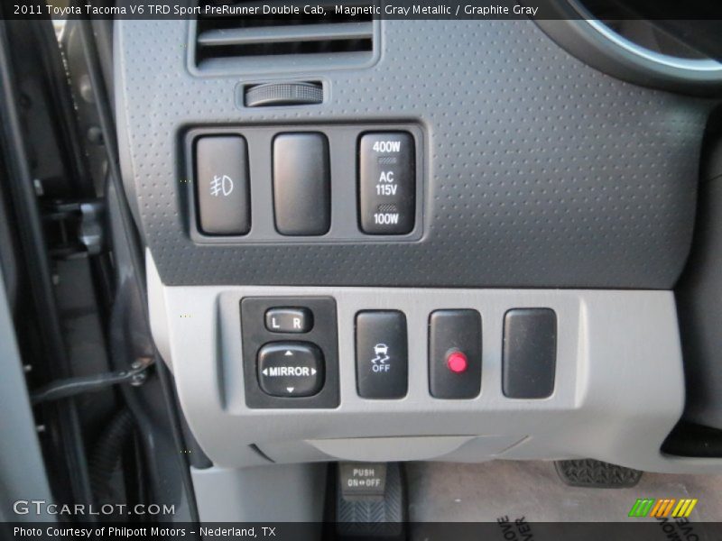 Magnetic Gray Metallic / Graphite Gray 2011 Toyota Tacoma V6 TRD Sport PreRunner Double Cab