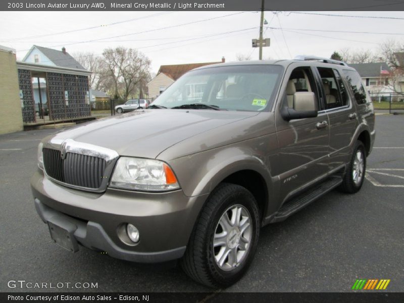 Mineral Grey Metallic / Light Parchment 2003 Lincoln Aviator Luxury AWD