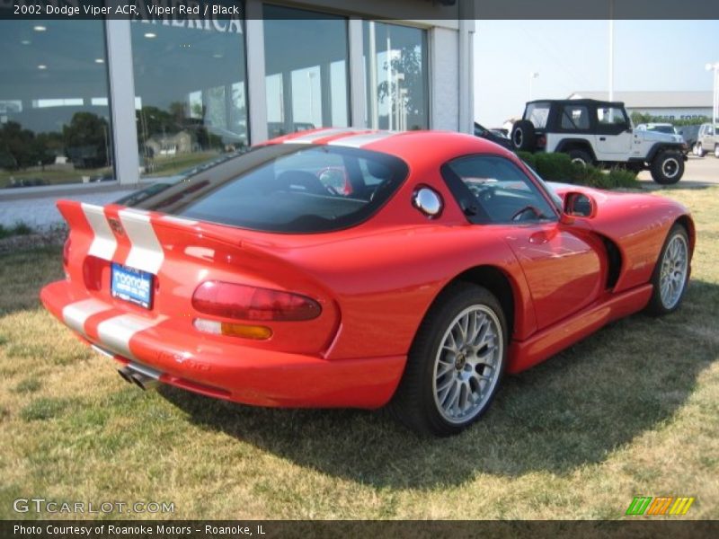  2002 Viper ACR Viper Red