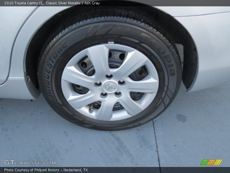 Classic Silver Metallic / Ash Gray 2010 Toyota Camry LE