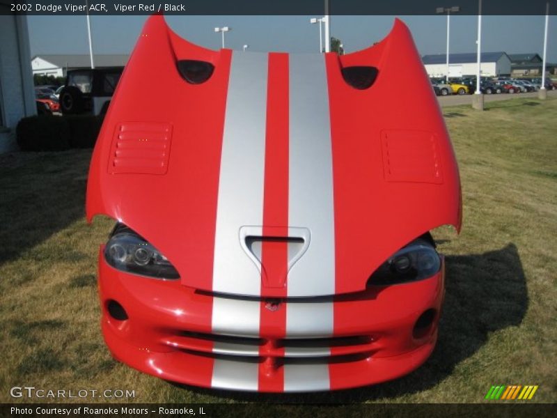 Viper Red / Black 2002 Dodge Viper ACR