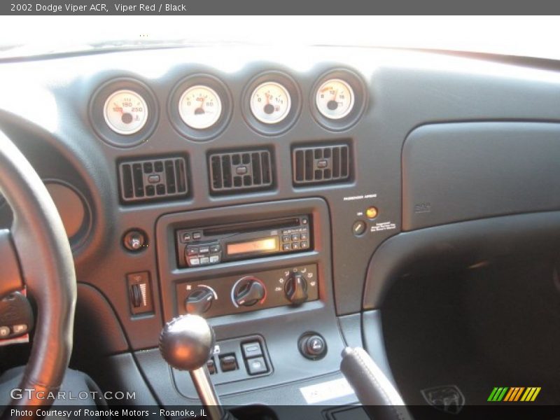Controls of 2002 Viper ACR