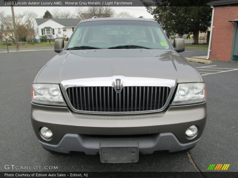 Mineral Grey Metallic / Light Parchment 2003 Lincoln Aviator Luxury AWD