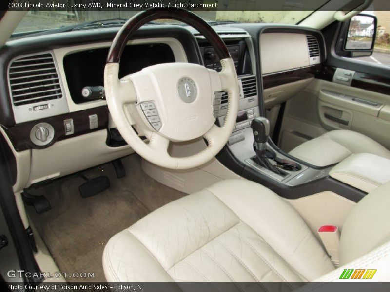 Mineral Grey Metallic / Light Parchment 2003 Lincoln Aviator Luxury AWD