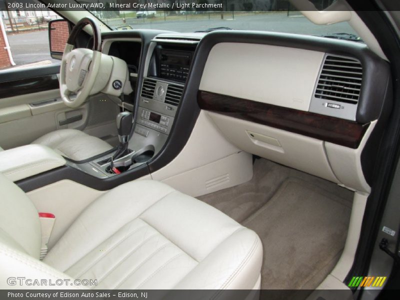 Mineral Grey Metallic / Light Parchment 2003 Lincoln Aviator Luxury AWD