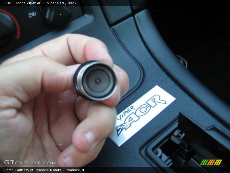 Viper Red / Black 2002 Dodge Viper ACR