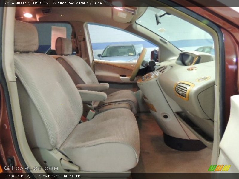 Autumn Red Metallic / Beige 2004 Nissan Quest 3.5 SL