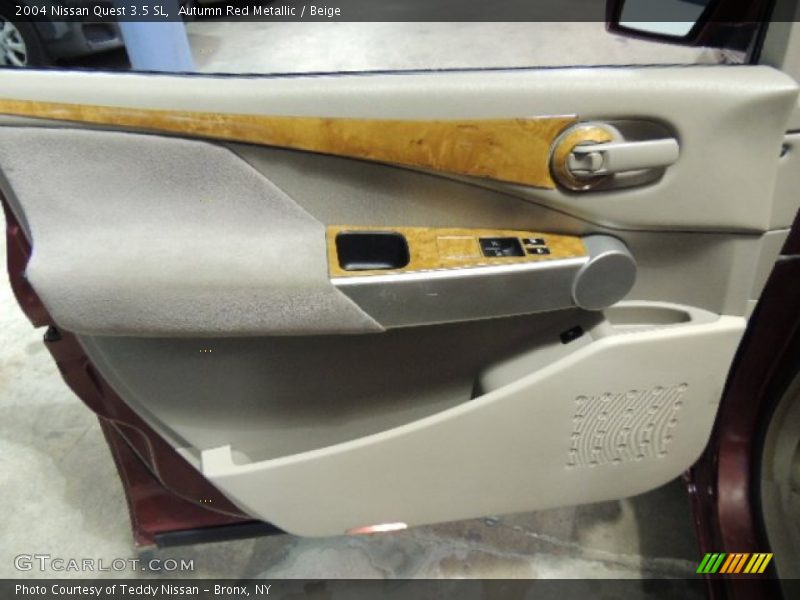 Autumn Red Metallic / Beige 2004 Nissan Quest 3.5 SL