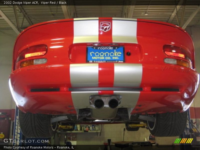 Viper Red / Black 2002 Dodge Viper ACR